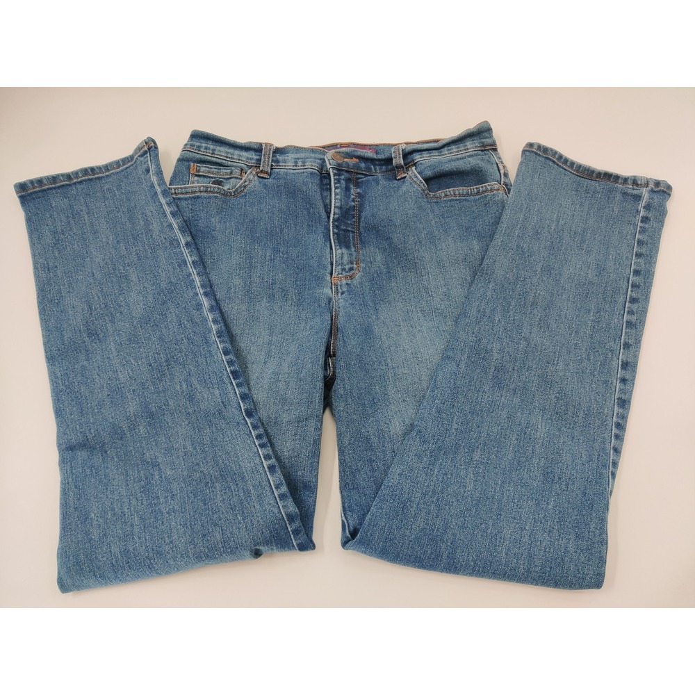 Gloria Vanderbilt Amanda‎ Jeans Women's Size 10 Blue Denim Bootcut
